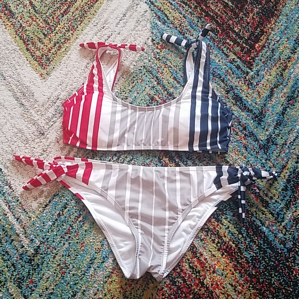 Red, White, & Blue Swimsuit